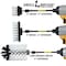 Drill Brush Power Scrubber By Useful Products 5 in W 7 in L Brush, White W-S-42J-5X-QC-DB - alternate 3
